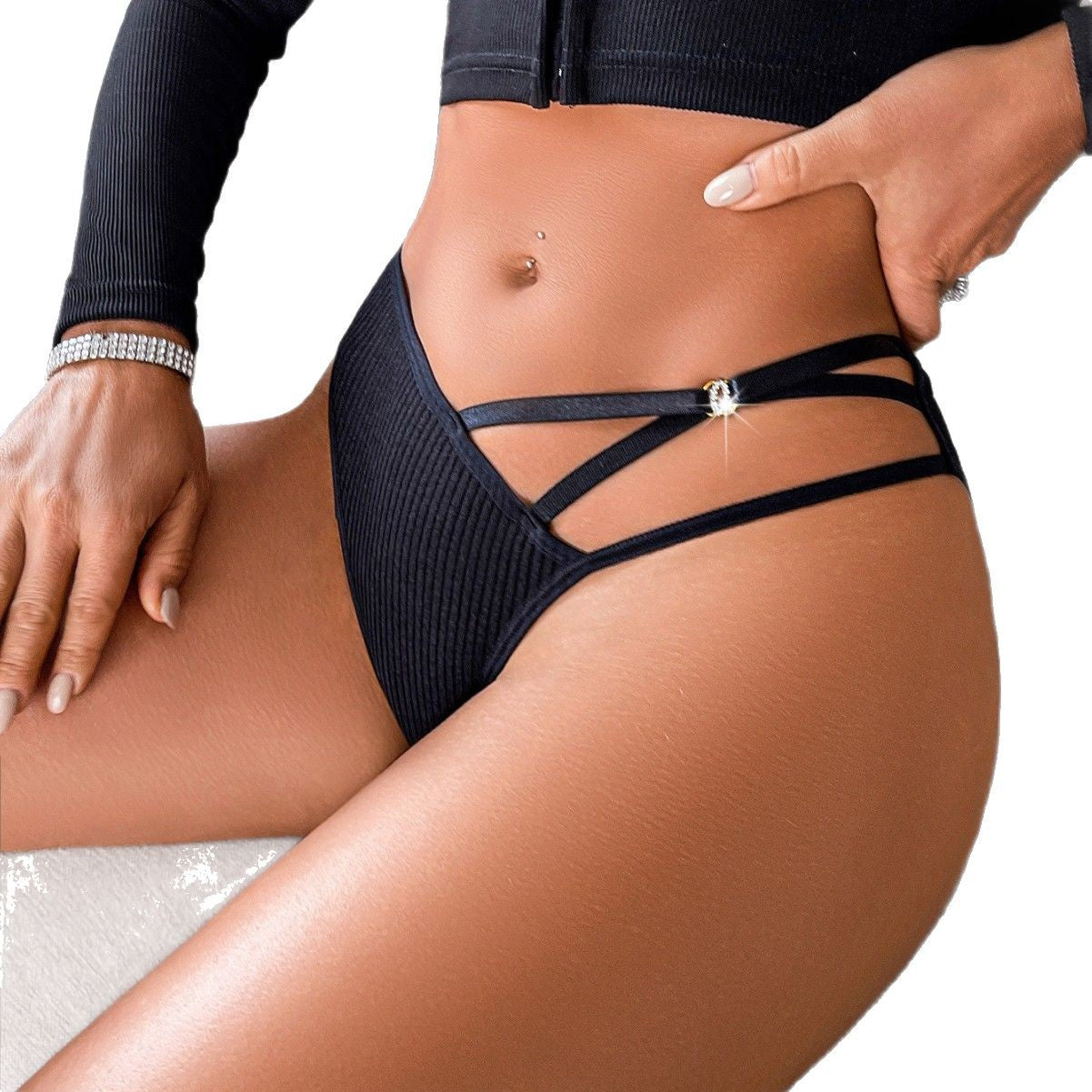 Wild Allure Strappy Briefs Pantie