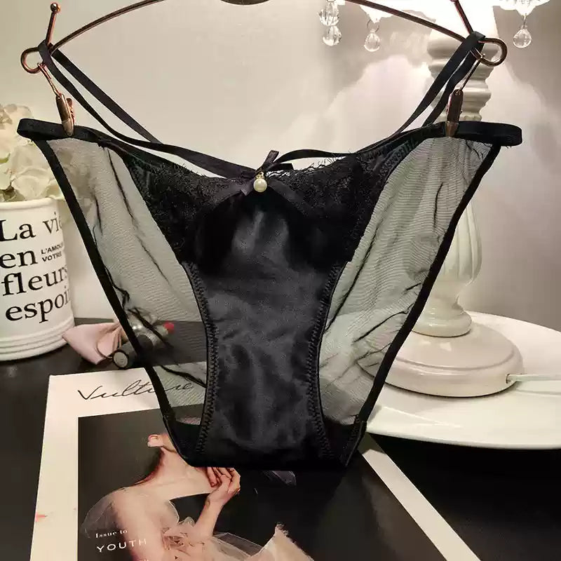 Satin Lace Desire Panties