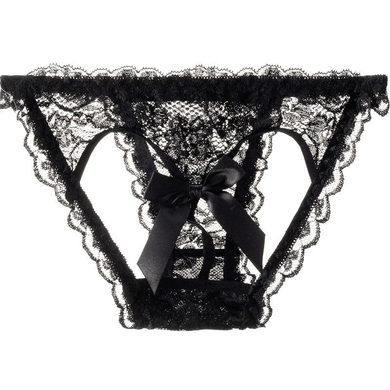 Enchanted Lace Bow Thong
