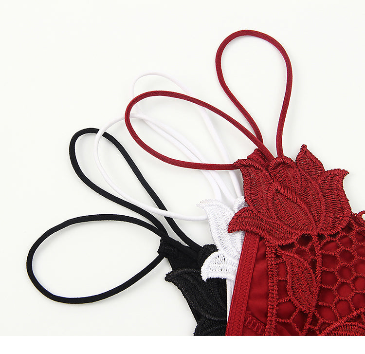 Floral Desire Lace Thong