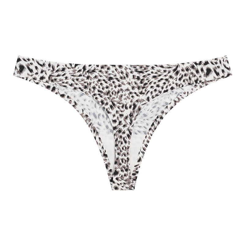 Seductive Night Leopard Print Thong
