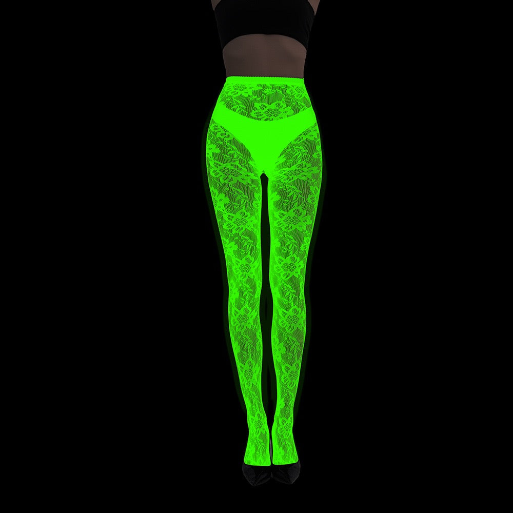 Seductive Glow-in-the-Dark Tights
