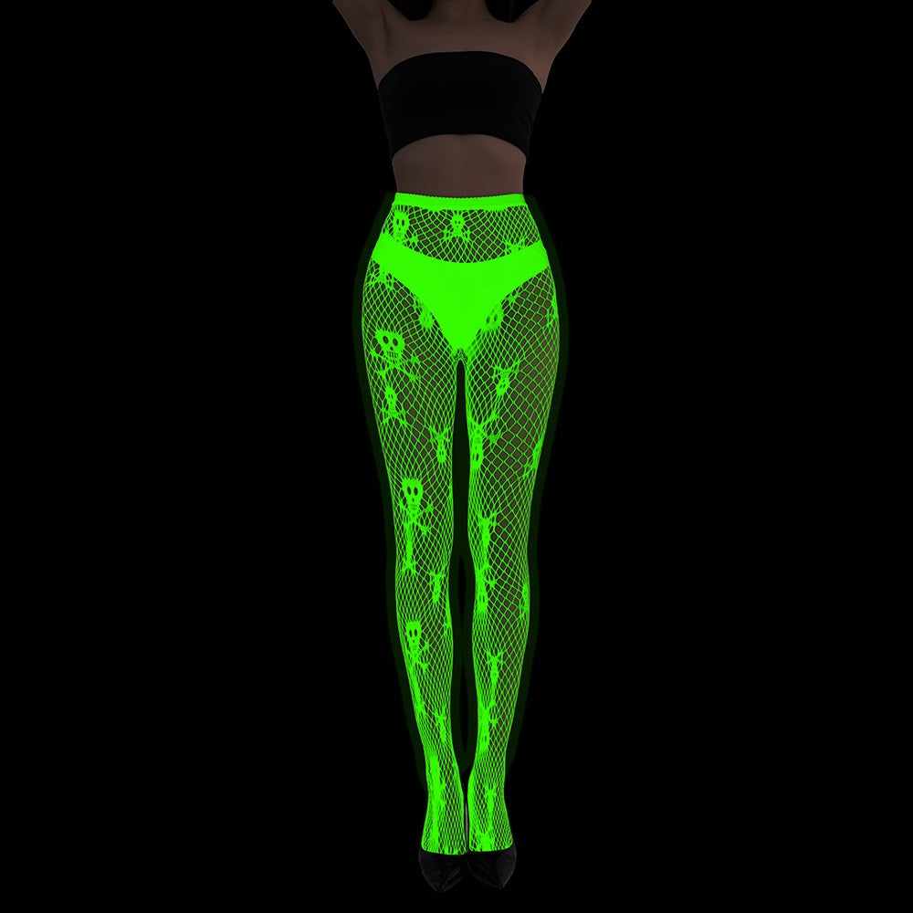 Glow Seduction Night Fishnet Tights