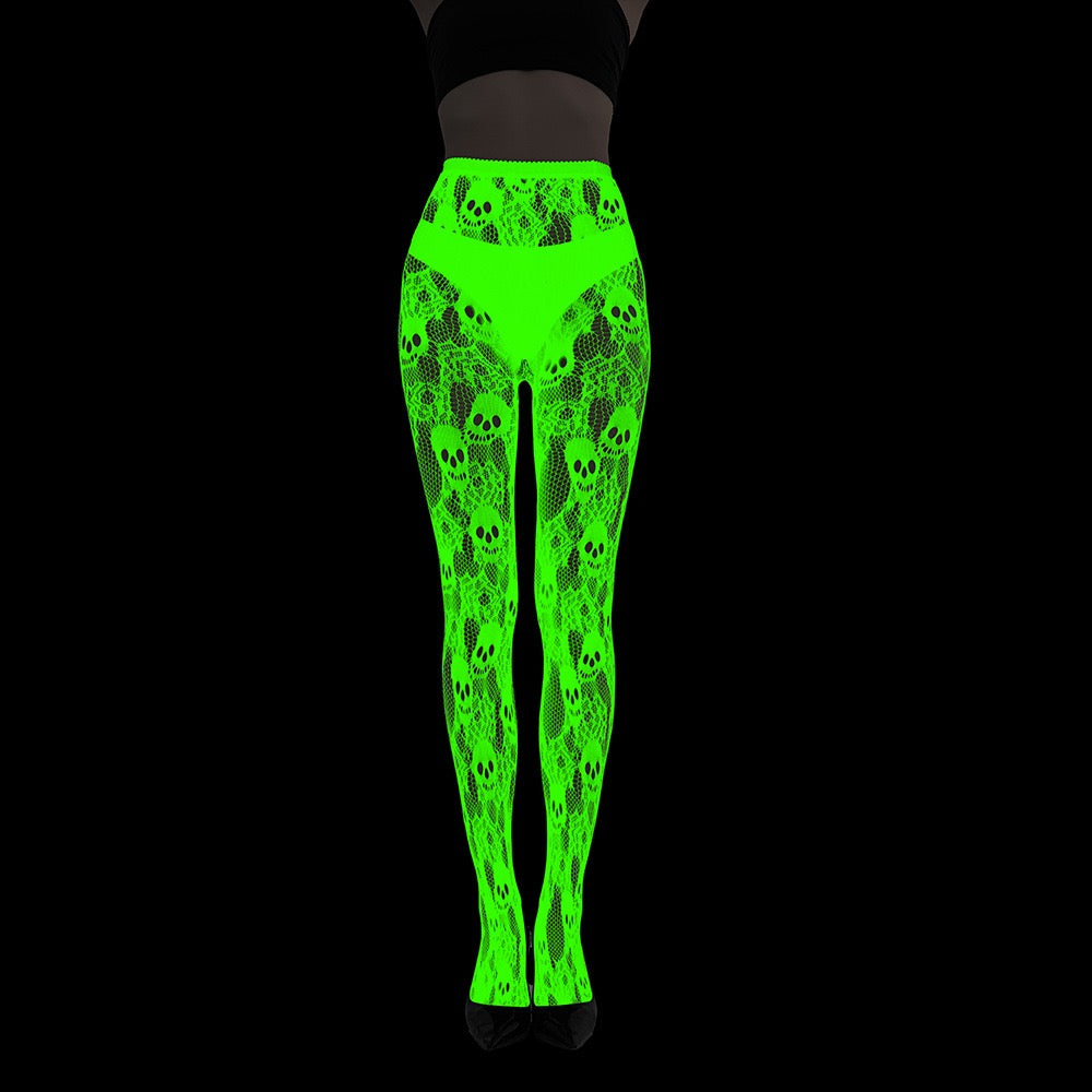 Glow-in-the-Night Fishnet Stockings