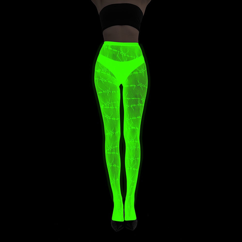 Glow-in-the-Dark Seduction Tights