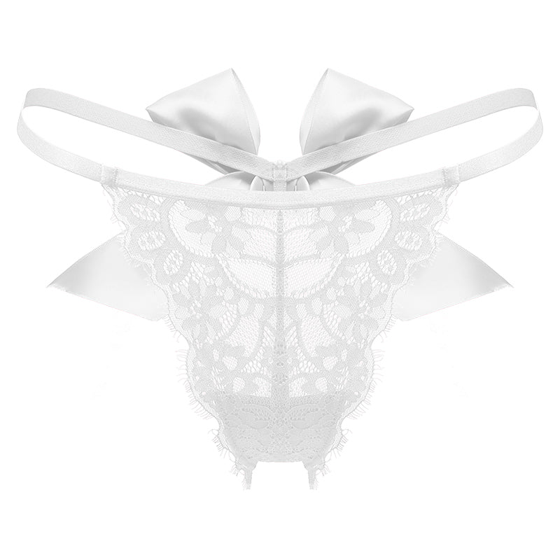 Nocturnal Lace Bow Desire