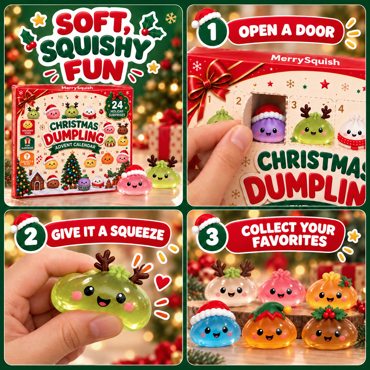 MerrySquish Original Dumpling Advent Calendar