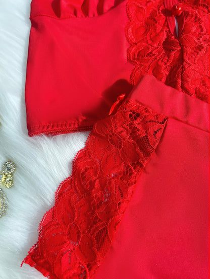 Luxe Modal™ High-Thigh Slit Nightgown Set