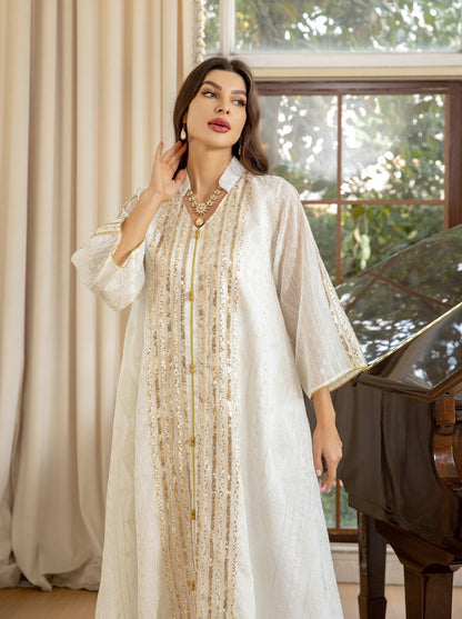 2025 Royal Gleam Embellished Kaftan