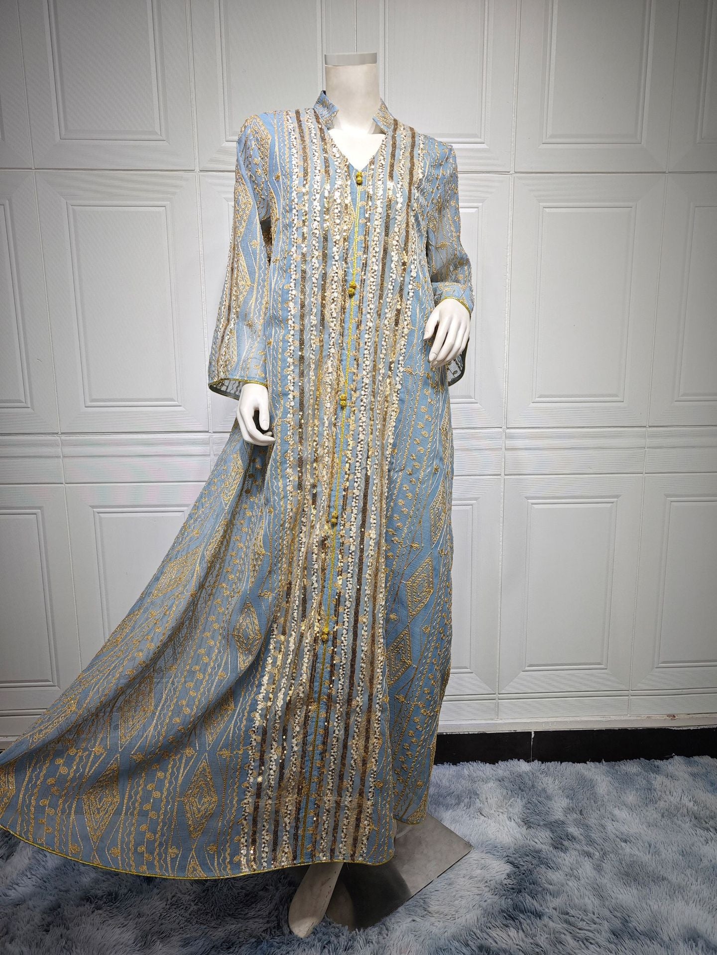 2025 Royal Gleam Embellished Kaftan