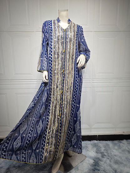 2025 Royal Gleam Embellished Kaftan