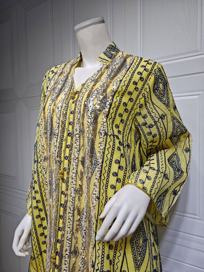 2025 Royal Gleam Embellished Kaftan
