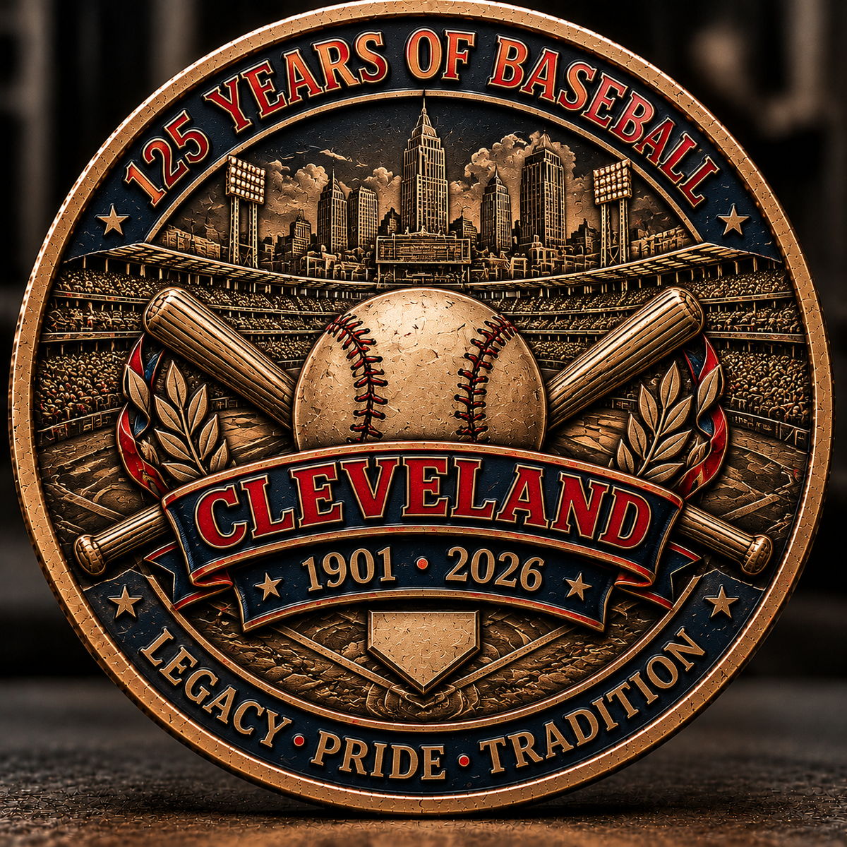 GO TRIBE! 125th Anniversary  Coin