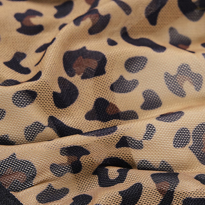 Wild Desire Leopard Strap Thong