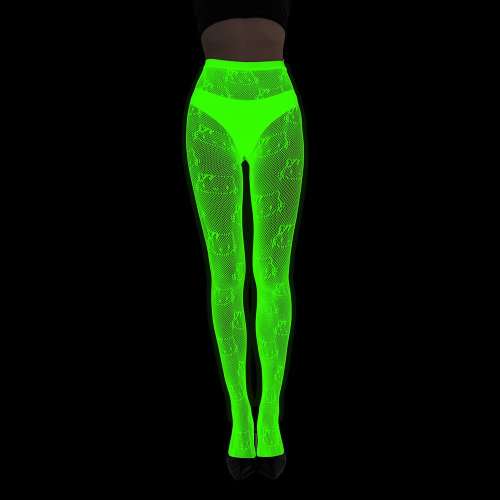 Seductive Luminous Party Tights