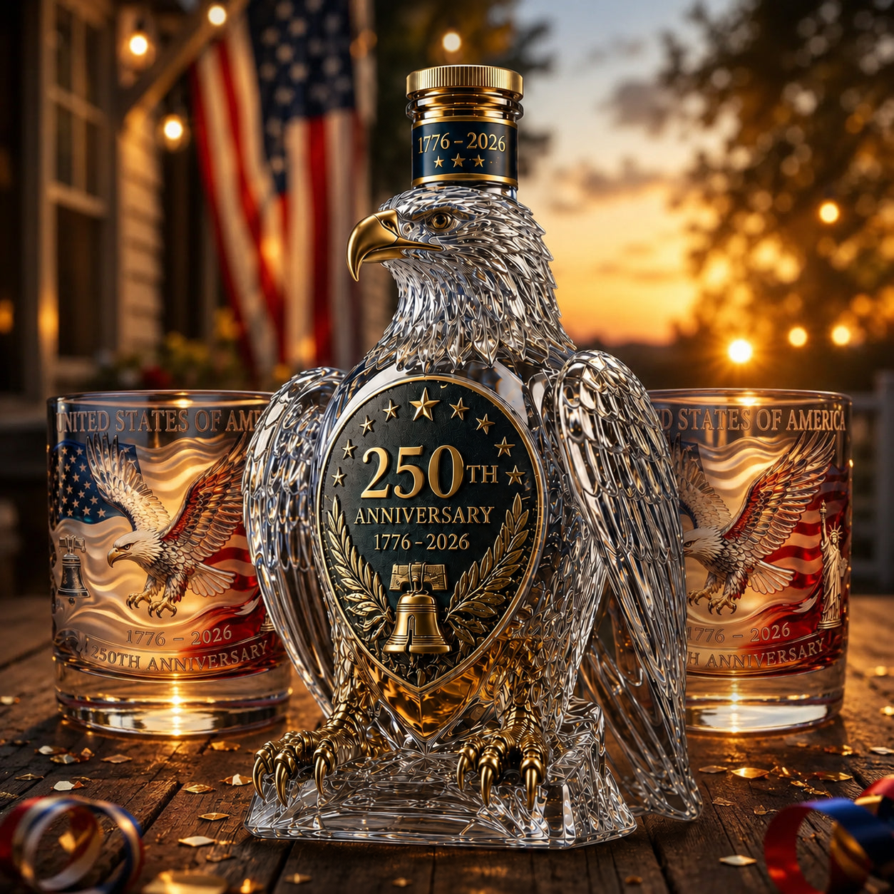 🔥 Flash Sale-50% Off 🦅 250th Anniversary Commemorative Bottle