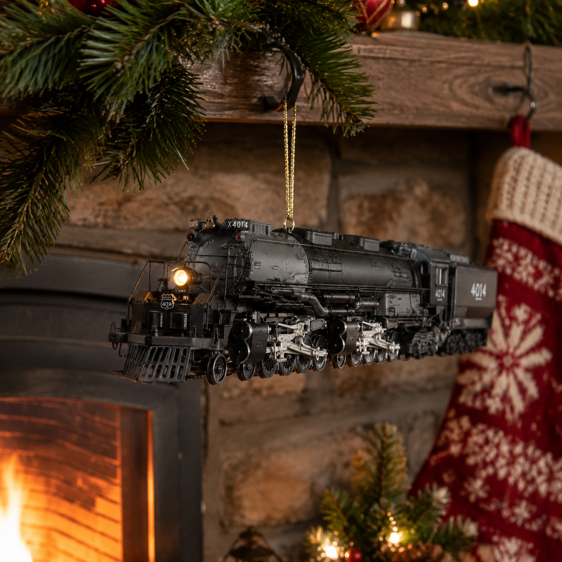 Big Boy 4014 Steam Legend 85th Anniversary Commemorative Ornament