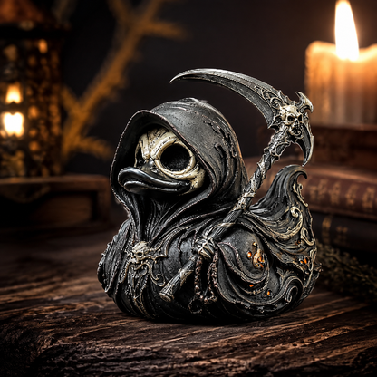 Grim Reaper Gothic Collectible Duck