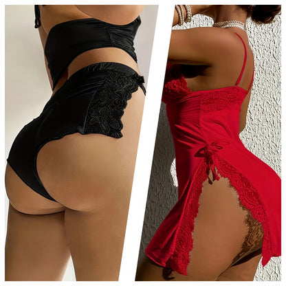 Luxe Modal™ High-Thigh Slit Nightgown Set