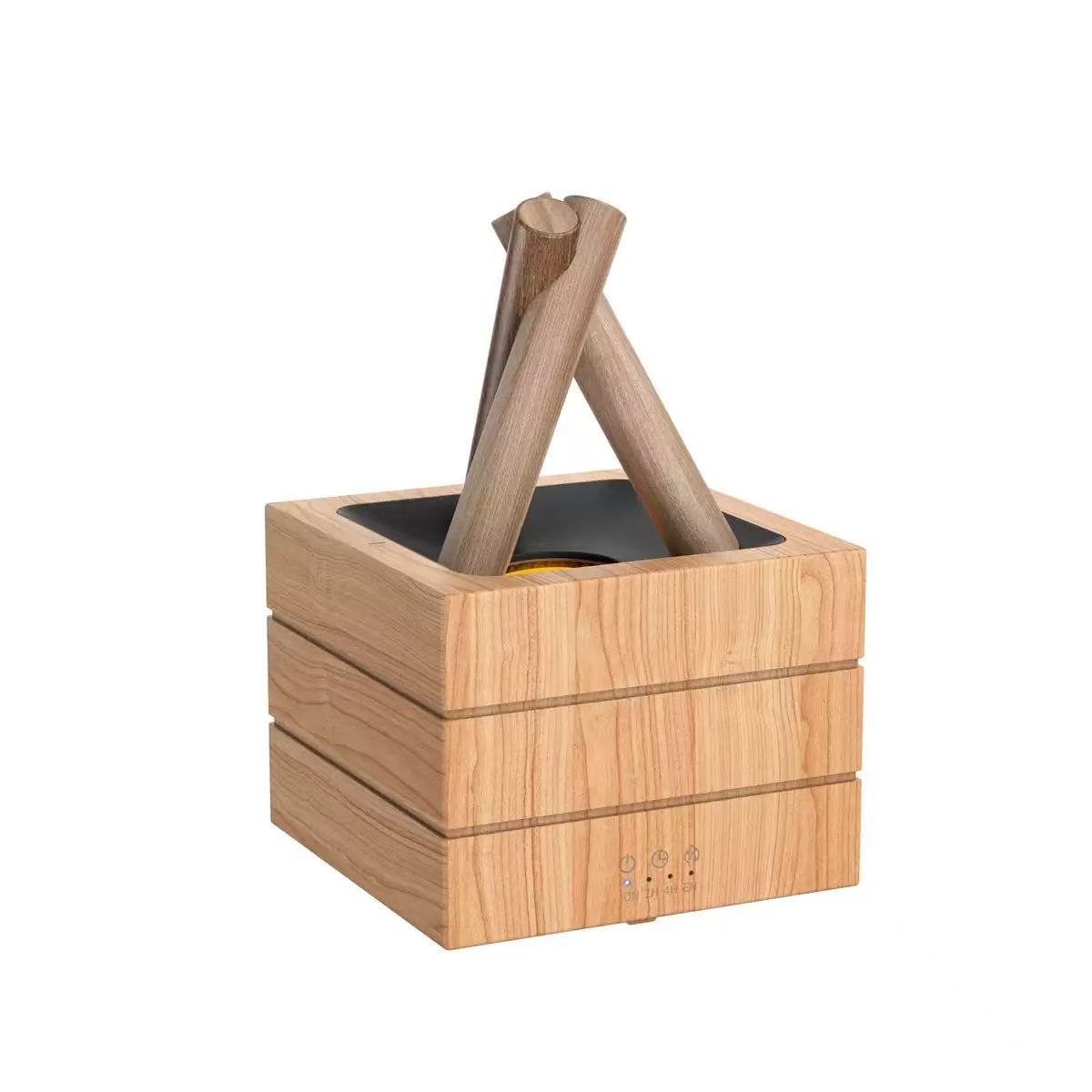 Bonfire Atmosphere Humidifier – Now Comes with Three Free Essential Oils Included!