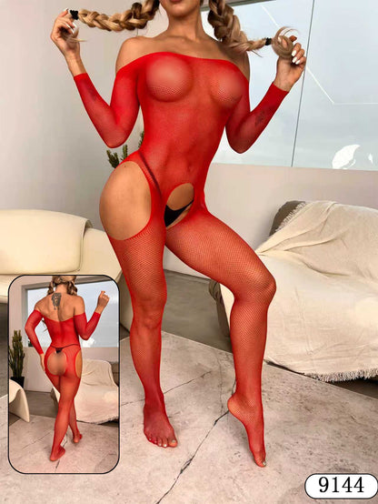 🎁Best Christmas Gift🔥Flirty Mesh Babydoll Set