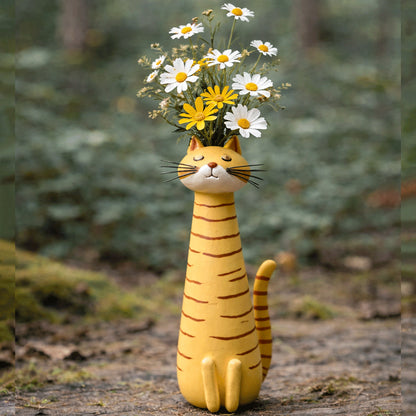 Quirky Cat Vase