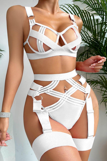 Anahi Lingerie Set - White