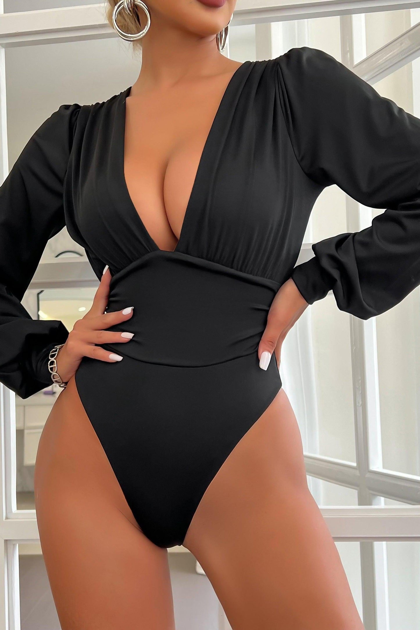 Love & Desire Bodysuit - Black