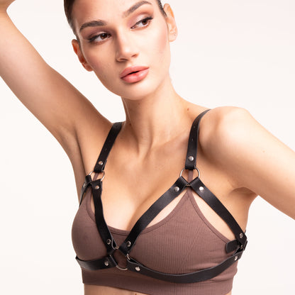 Christine's Leather Bra