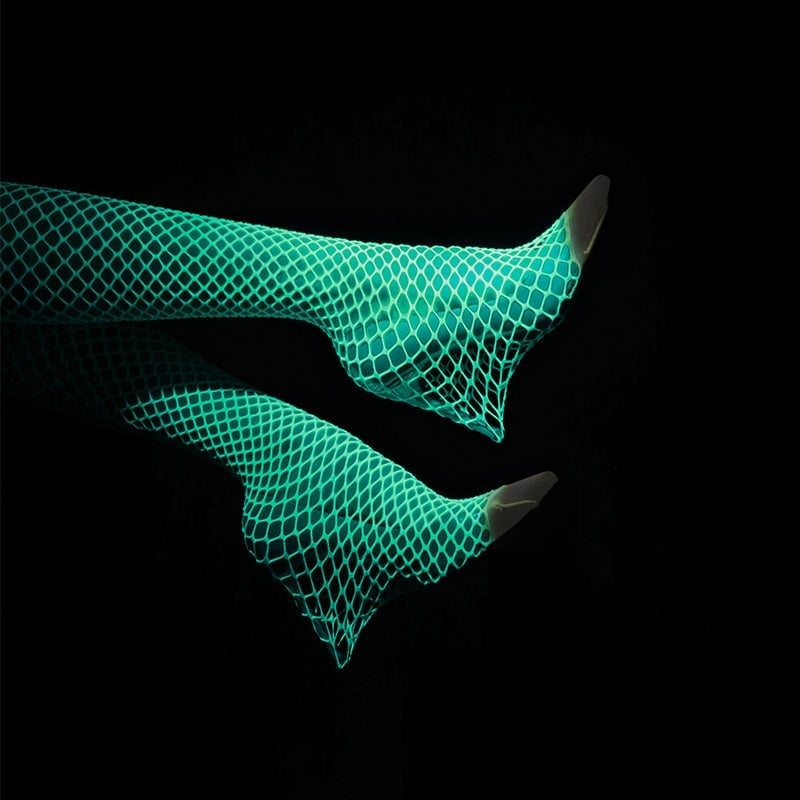 (❤️Sale-70% OFF) Midnight Seduction Luminous Fishnet Stockings