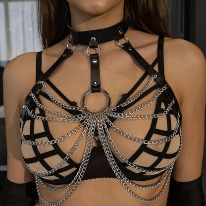 Zoya's Chain Bra Harness